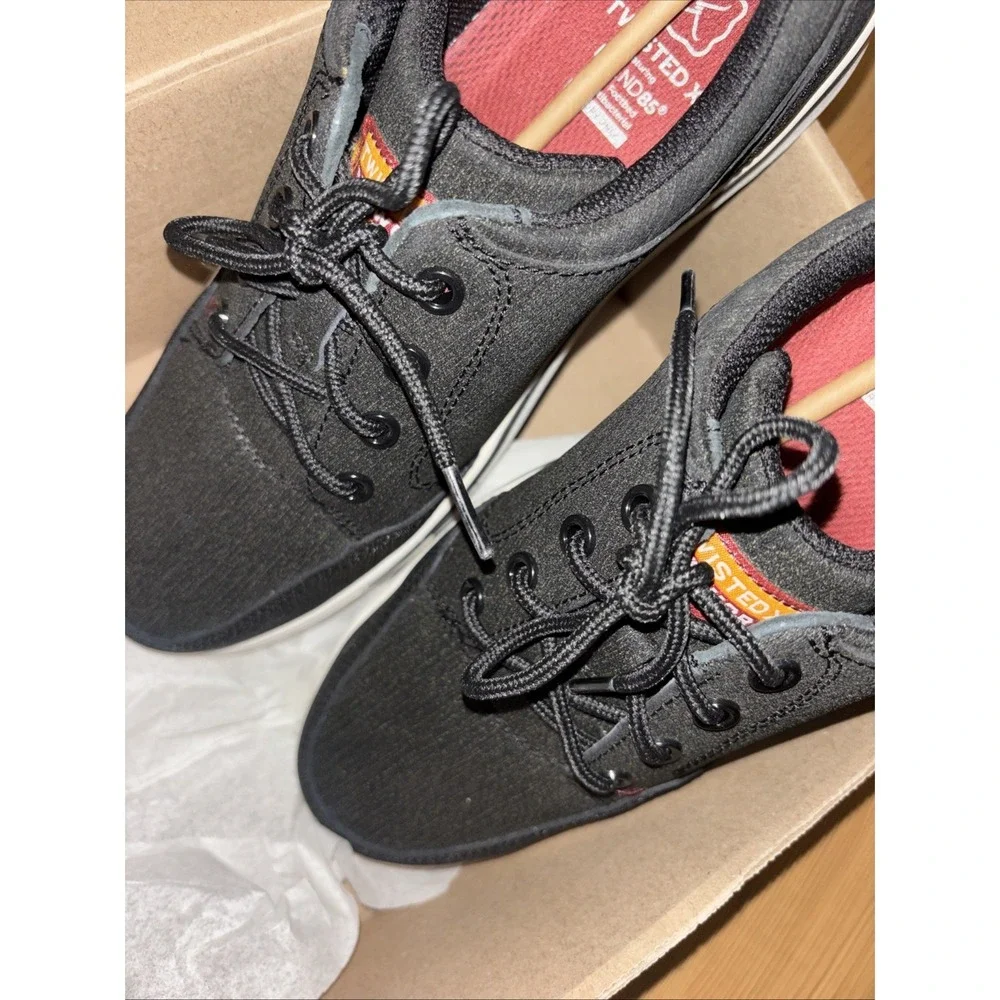 New Twisted X Work Kicks Men's 8.5 M Black Nano Safety Toe Lace Up Sneaker Shoes